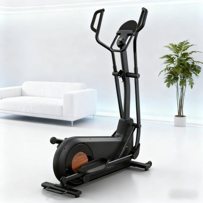 Self-Generating Elliptical Machine with Easy Assembly for Home Use