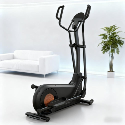 Self-Generating Elliptical Machine with Easy Assembly for Home Use