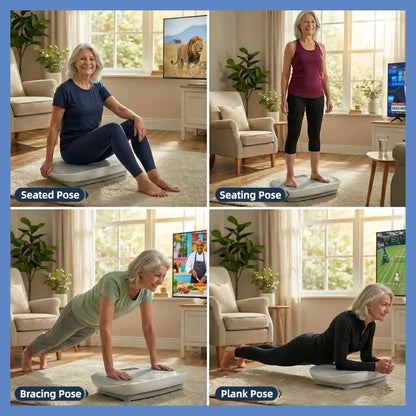 Easy Slim Vibration Plate (Sit & Slim!) Lose weight effortlessly, tone up—your best shape starts now!