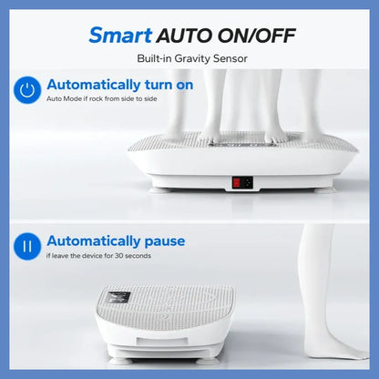 Easy Slim Vibration Plate (Sit & Slim!) Lose weight effortlessly, tone up—your best shape starts now!